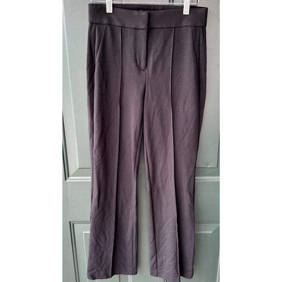 NWT J. Crew Black Demi-boot Ponte Pant Women's Sz 0 Knit Office Professional - Picture 2 of 6